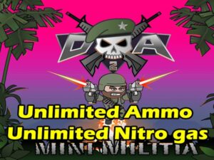mini militia mod apk unlimited health ammo and nitro